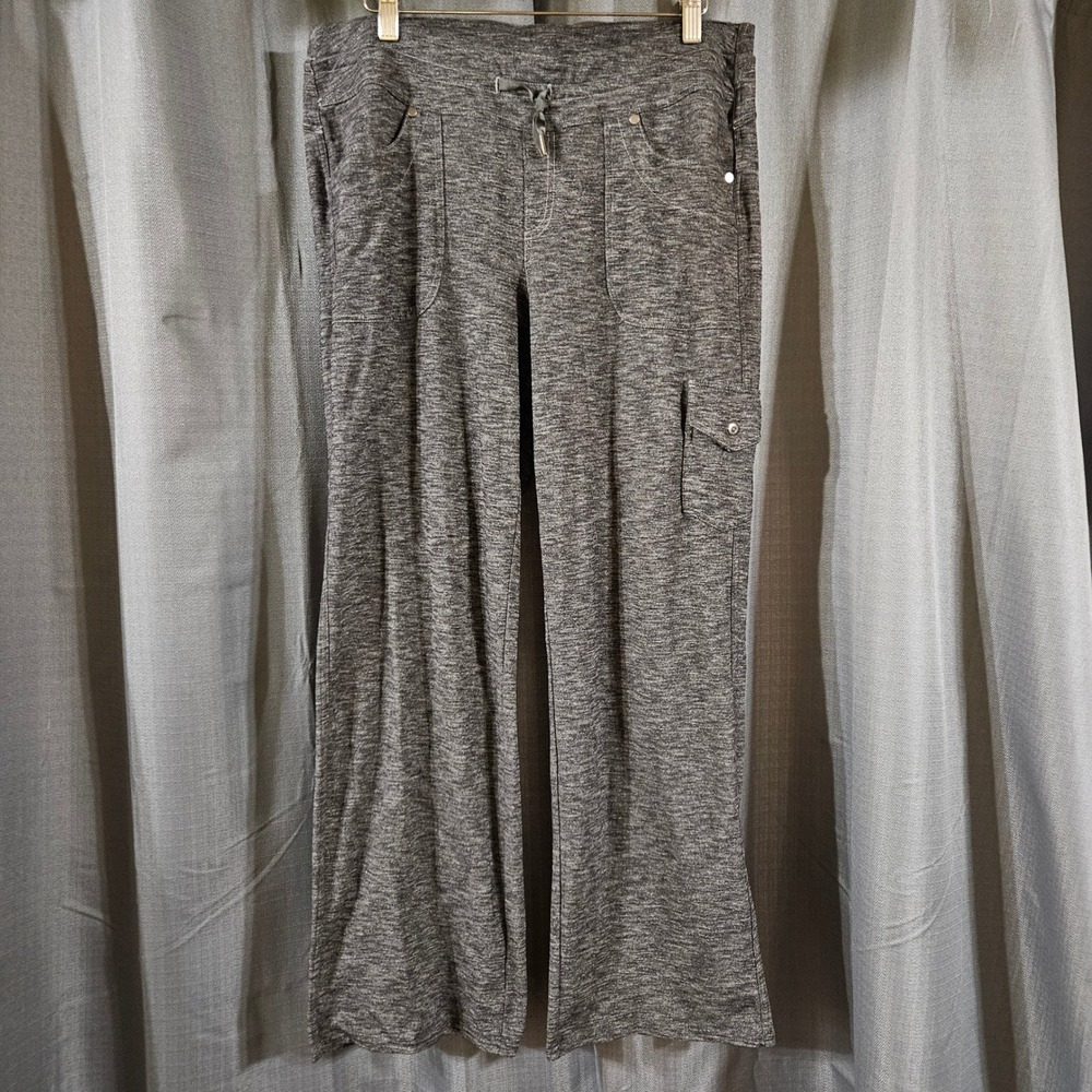 Kuhl Mova Straight Gray Heather Cargo Hiking Pants Womens 14 Short